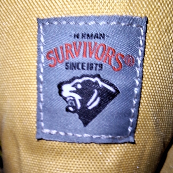 A pair of Herman Survivors leather boots in a men's size 11.5 Wide. Safety Toe. - Picture 7 of 12